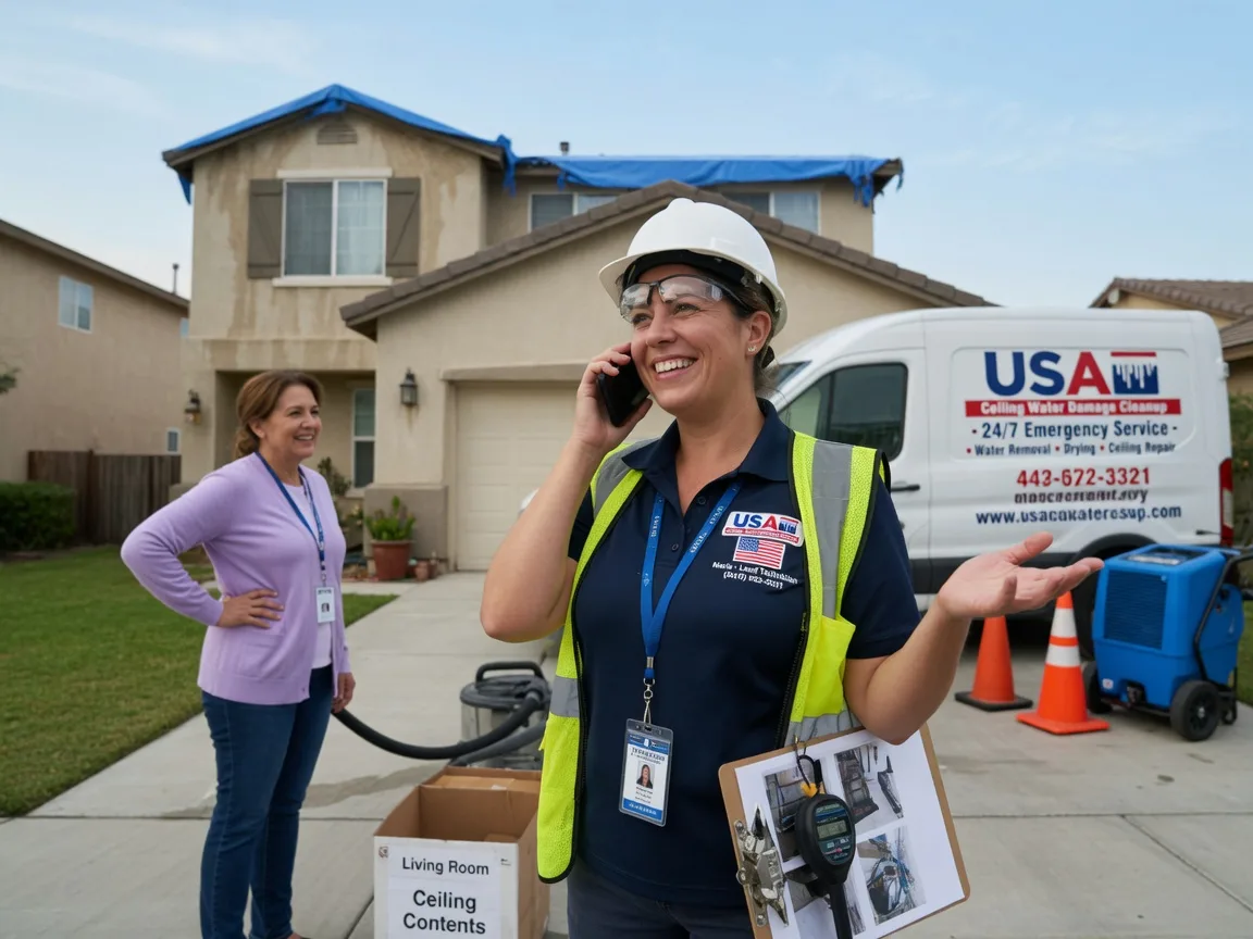 Ceiling Water Damage Restoration Van, TX FAQs