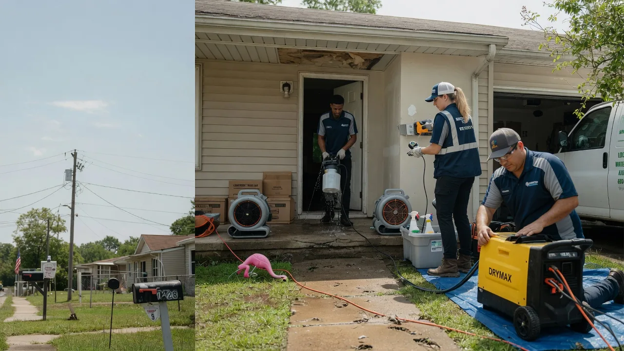 Storm Damage Water Removal in Van, TX near me
